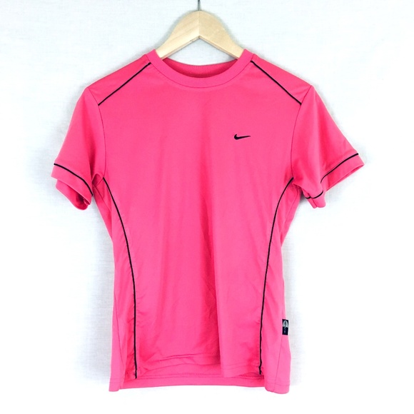 Nike Tops - Nike Clima Fit Dri Fit Pink Short Sleeve Top XL